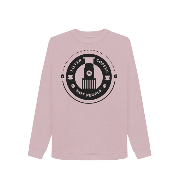 Mauve Filter Coffee Womens Sweater