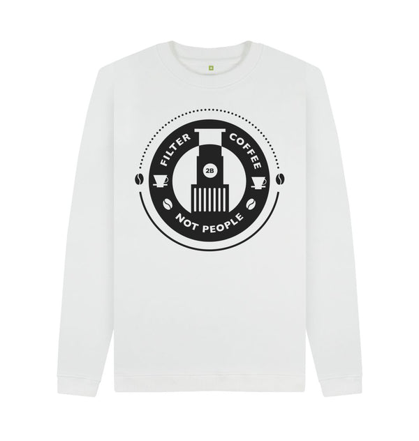 White Filter Coffee Mens Sweater