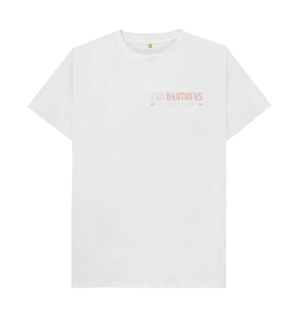 White Two Brothers Tee