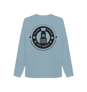 Stone Blue Filter Coffee Womens Sweater